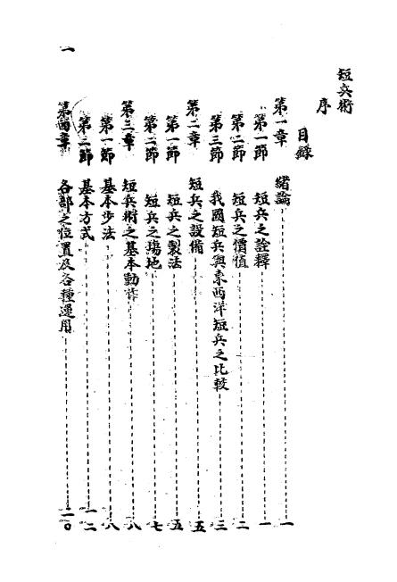 《短兵术》温敬铭编辑-教育部国民体育委员会-民国34[1945]-pdf古籍下载插图1