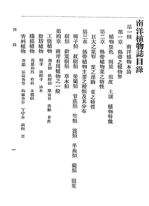 《南洋植物志》吴元涤著-暨南学校-民国8[1919]-pdf古籍下载插图1