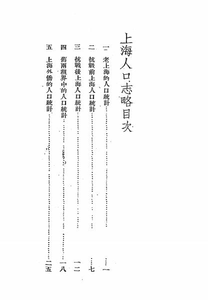 《上海人口志略》上海市文献委员会编-1948-pdf古籍下载插图1