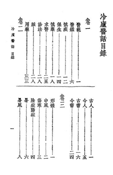 《冷庐医话》全两册-陆定圃著-大东书局-民国二十六年一月[1937.1]-冷庐医话下载插图1