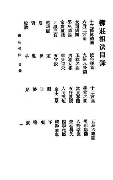 《柳庄相法》袁柳庄著，秦慎安校勘-文明书局-民国十四年[1925]-命理相法下载插图1