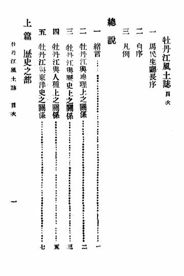 《牡丹江风土志》颜公权著-启文印书馆-1942-pdf古籍下载插图1