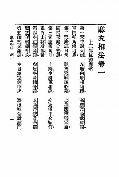 《麻衣相法》秦慎安校勘-文明书局-民国十四年[1925]-相法入门下载插图2