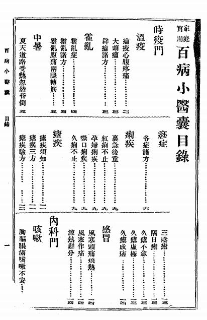 大众实用百病小医囊-冯伯贤新编-上海中央书店-民国26[1937]插图2