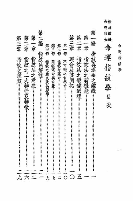 命运指纹学-长谷川滔浦著-大通图书社插图1