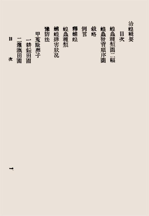 治蝗辑要-章祖纯,徐钟藩编著-农商部插图1