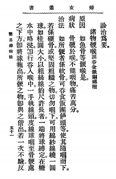 妇女丛书第一集第二编简易疗病法-朱梦梅编纂插图6