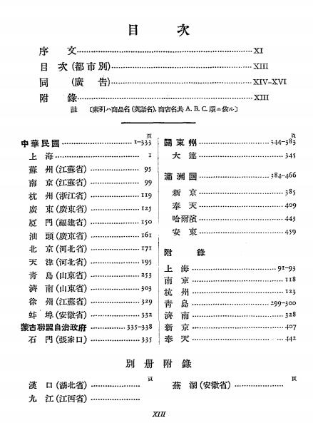 中华民国·满洲国商工录-森良治编纂-亚细亚年鉴发行所插图1