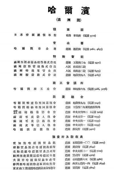 中华民国·满洲国商工录-森良治编纂-亚细亚年鉴发行所插图5