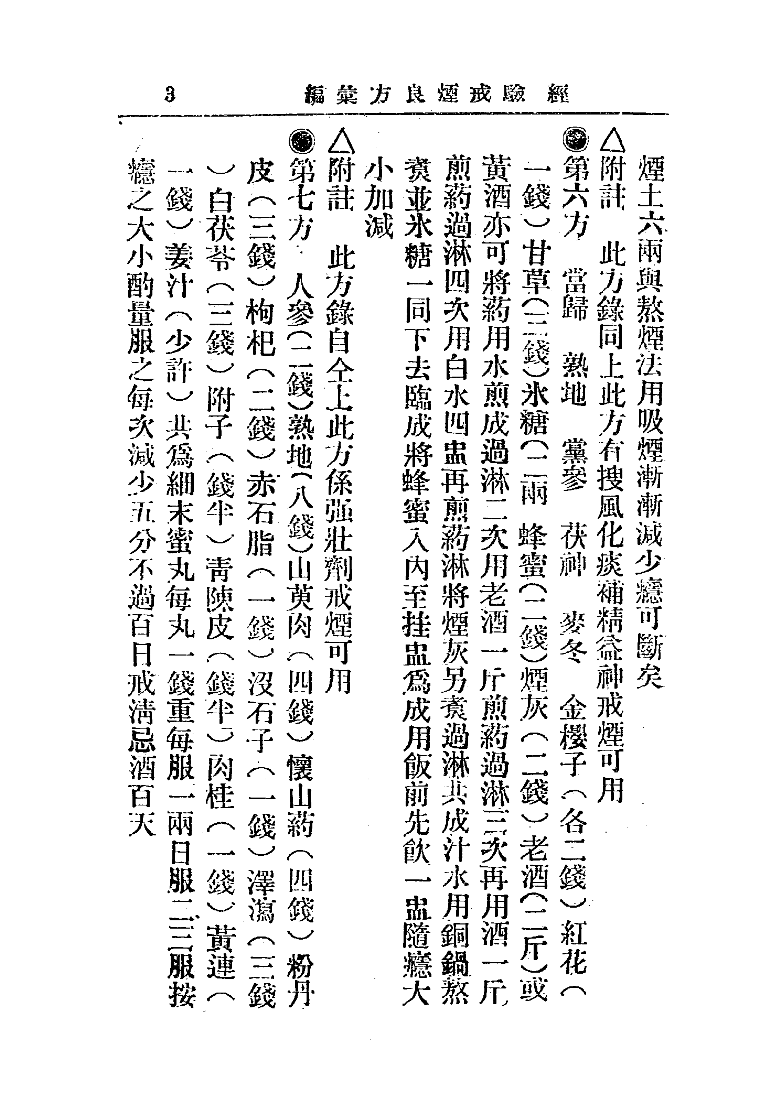 经验戒烟良方汇编PDF中医古籍下载，齐家本集插图2
