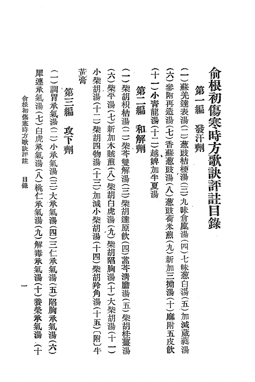 伤寒时方歌诀评注PDF下载，王氏医学丛书插图1