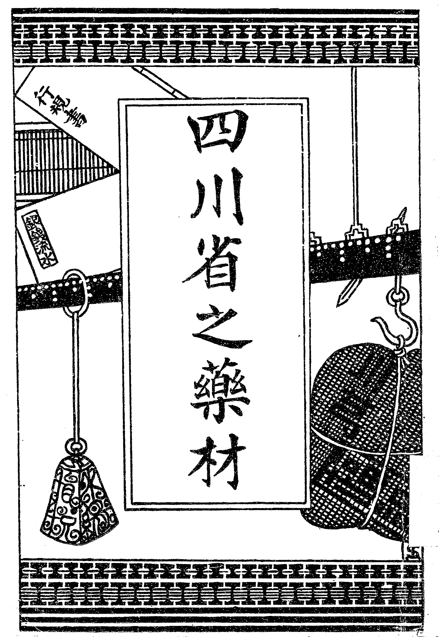 四川省之药材PDF下载，西南资源调查丛书插图