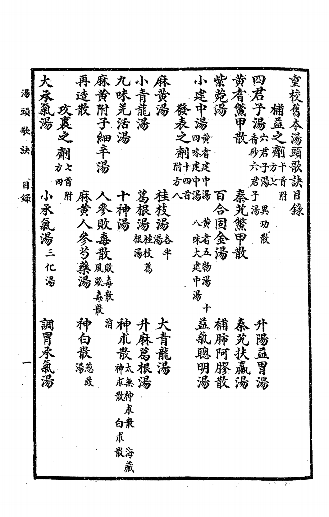 汤头歌诀PDF下载，汪昂著插图1