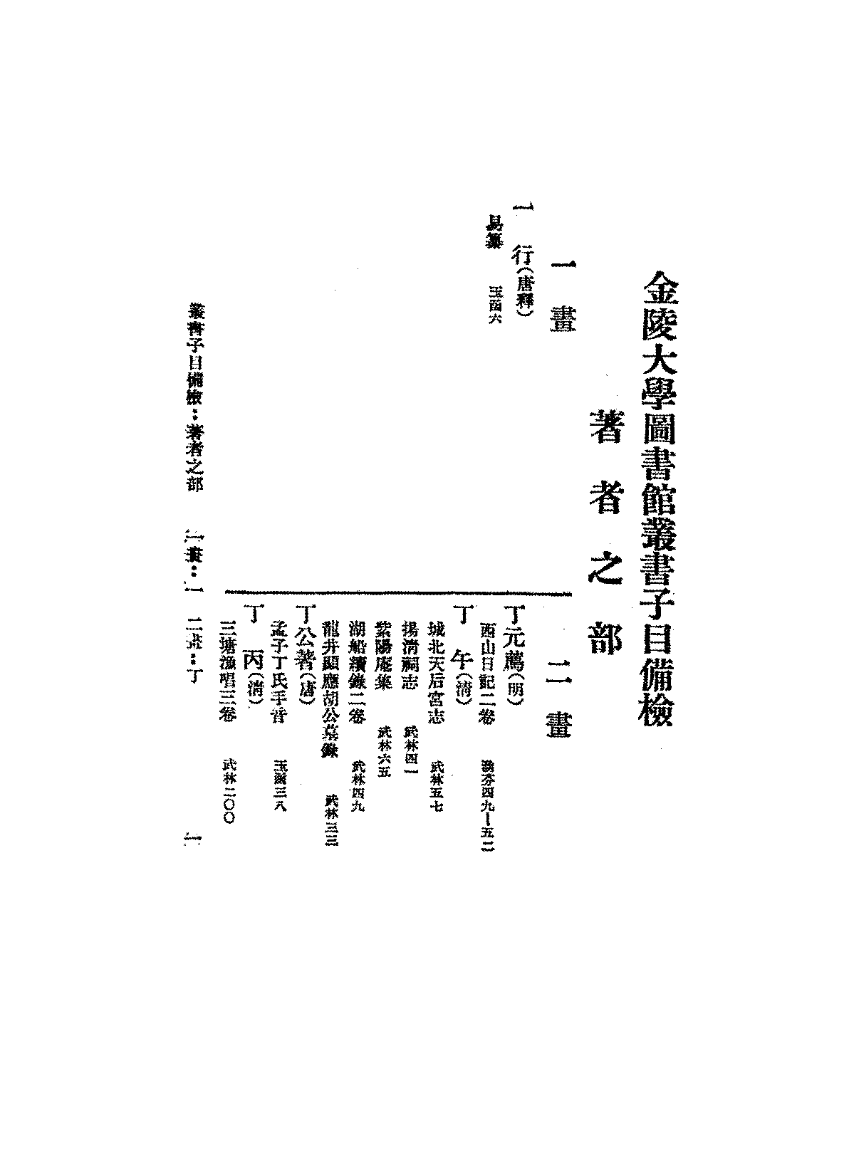 金陵大学图书馆丛书子目备检曹祖彬PDF下载插图